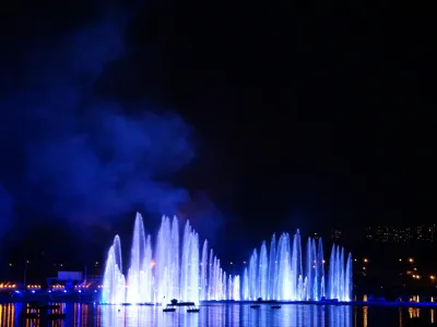 В городе
