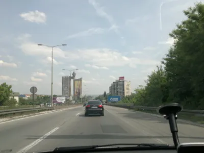 Въезд в Белград