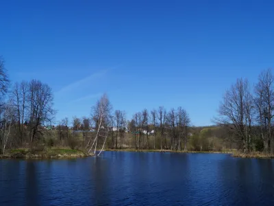 В городе