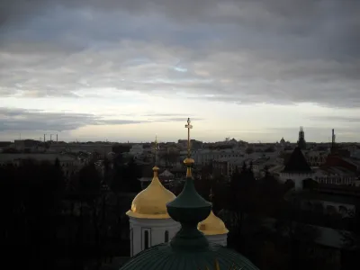 С башни Спасо-Преображенского монастыря