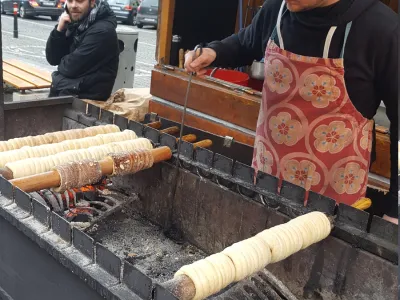 Так жарят трдельники