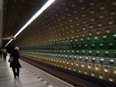 Метро в Праге