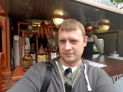 В городе
