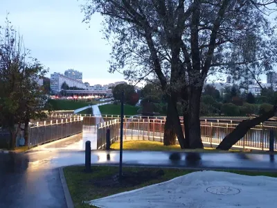 Пешеходный мостик