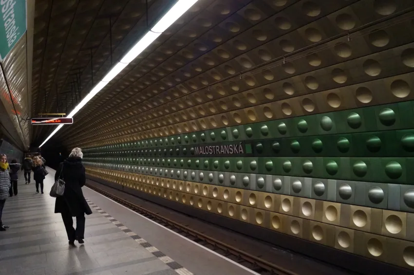 Метро в Праге