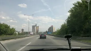 Въезд в Белград