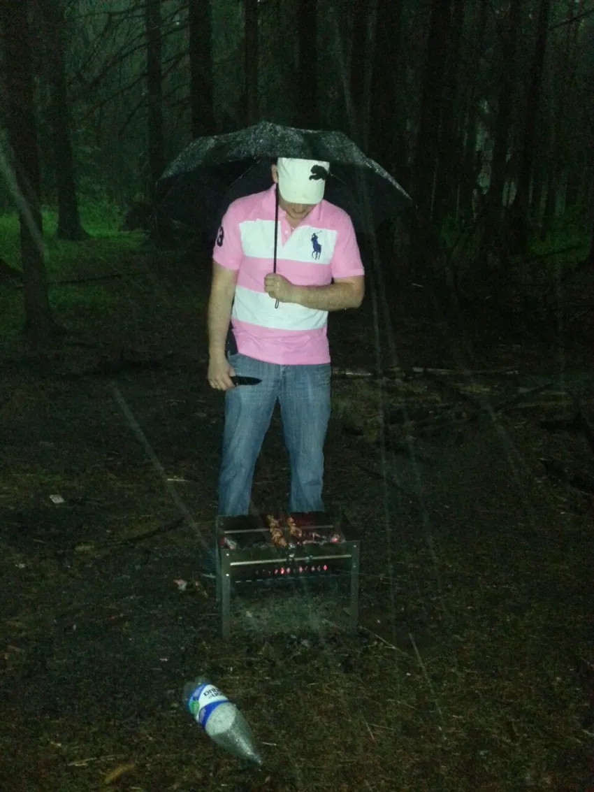 В городе