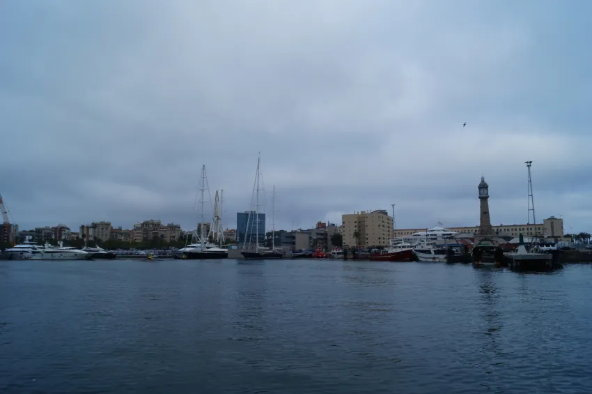 Порт в Барселоне