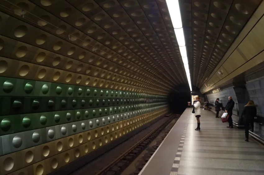 Метро в Праге