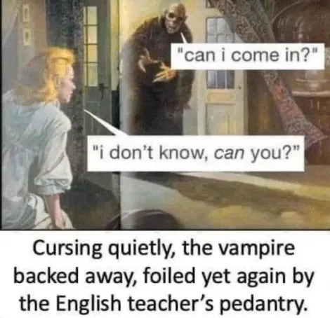 Can I come in?