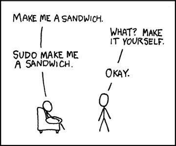 Сделай мне сэндвич!